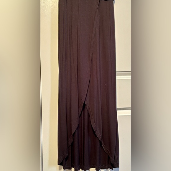 Used Good Condition Long Black Summer Dress Sleeveless Dress Size Small - Picture 4 of 4
